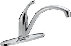 Single Handle Kitchen Faucet in Chrome