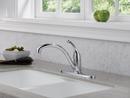 Delta Faucet Brilliance Stainless Single Handle Kitchen Faucet 