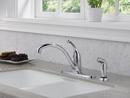 Delta Faucet White Single Handle Kitchen Faucet 