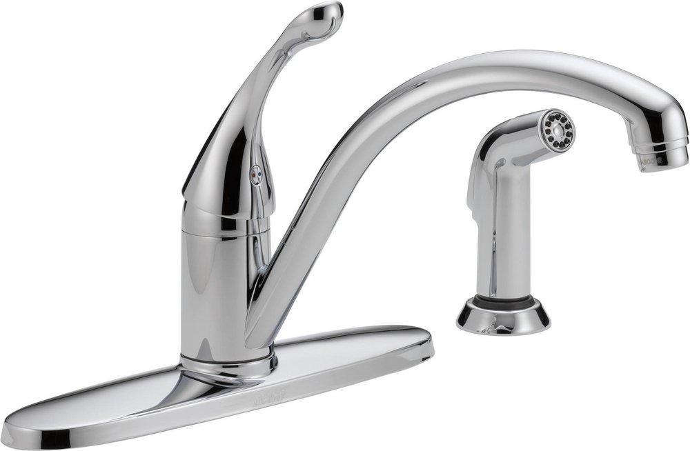 Delta Faucet Chrome Single Handle Kitchen Faucet 
