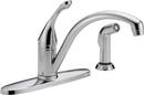 Single Handle Kitchen Faucet with Side Spray in Chrome