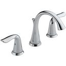 Delta Faucet Polished Chrome 1.5 gpm 3-Hole Widespread Bathroom Sink Faucet with Double Lever Handle 