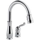 Single Handle Pull Down Kitchen Faucet in Chrome