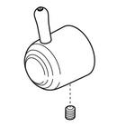 *CVR* DIV HDL W/ SET SCRW 