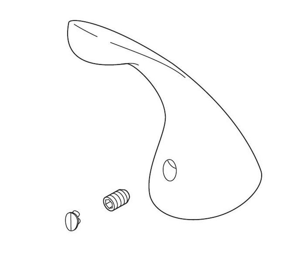 *0323 *CVR* D- HDL W BTN & SET SCRW 