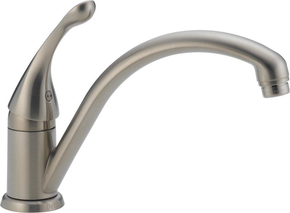 Delta Faucet Stainless Single Handle Kitchen Faucet 