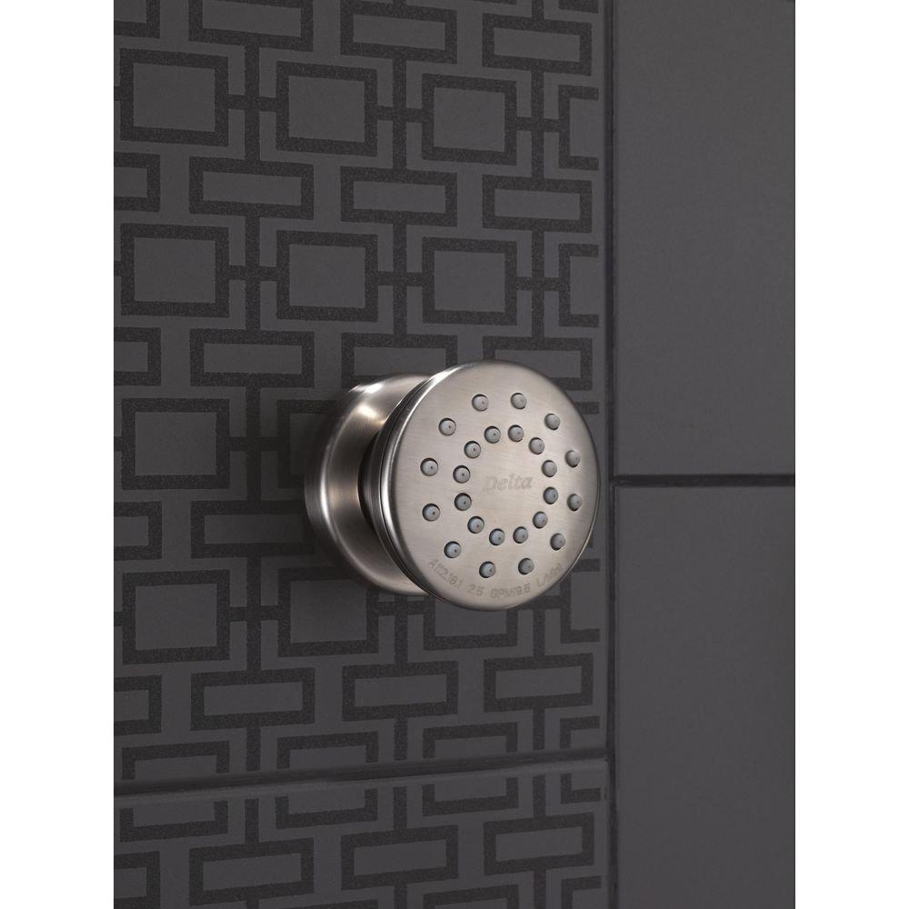 Delta Faucet Brilliance Stainless Single Function Body Spray 