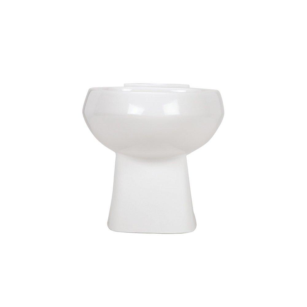 Zurn White Elongated Floor Mount Toilet Bowl 