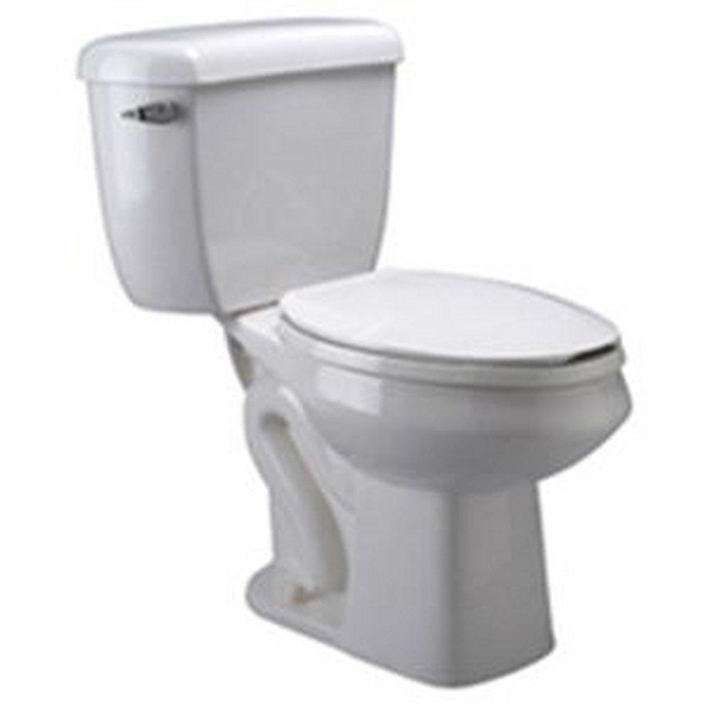 Zurn White Elongated Floor Mount Toilet Bowl 