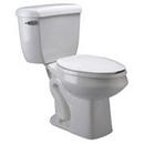Zurn White Elongated Floor Mount Toilet Bowl 