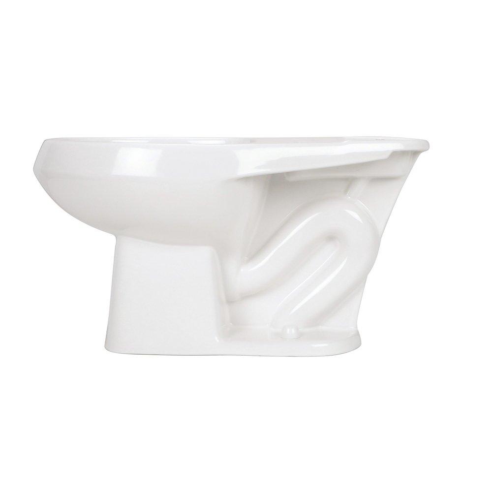 Zurn White Elongated Toilet Bowl 