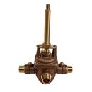 1/2 in. Brass Plated Valve 4P with Diverter and Service Stop