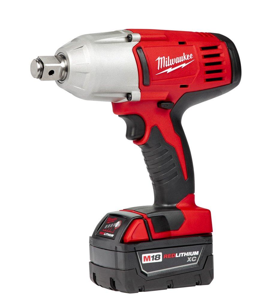 Milwaukee&reg; Red 18V Cordless Red Lithium High Torque Impact Wrench 