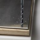 Milwaukee® Silver 1/16 in, 5/64 in, 3/32 in, 7/64 in, 1/8 in, 9/64 in, 5/32 in, 11/64 in, 3/16 in, 13/64 in, 7/32 in, 15/64 in, 1/4 in, 5/16 in, 3/8 in, 1/2 in. x 1/2 in. 3-Flat Twist 21 Piece 