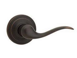 Right Hand Dummy Door Lever in Venetian Bronze