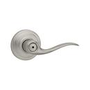 Kwikset Satin Nickel 2-5/8 in. Privacy Door Lever 