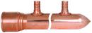Sioux Chief Copper Solvent Weld x Spin Closed 1 in. Valve Manifold 