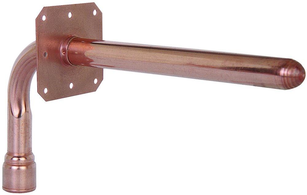Sioux Chief 11 in. Solvent Weld Copper Stub Out Elbow 