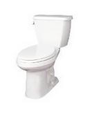Gerber Plumbing White 1.28 gpf Elongated Two Piece Toilet 