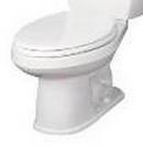 Round Toilet Bowl in White with 10 in. Rough-In