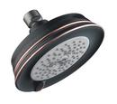 Multi Function Full, Intense Turbo and Pulsating Massage Showerhead in Rubbed Bronze