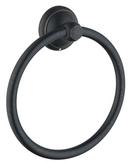 Hansgrohe Rubbed Bronze Round Closed Towel Ring 