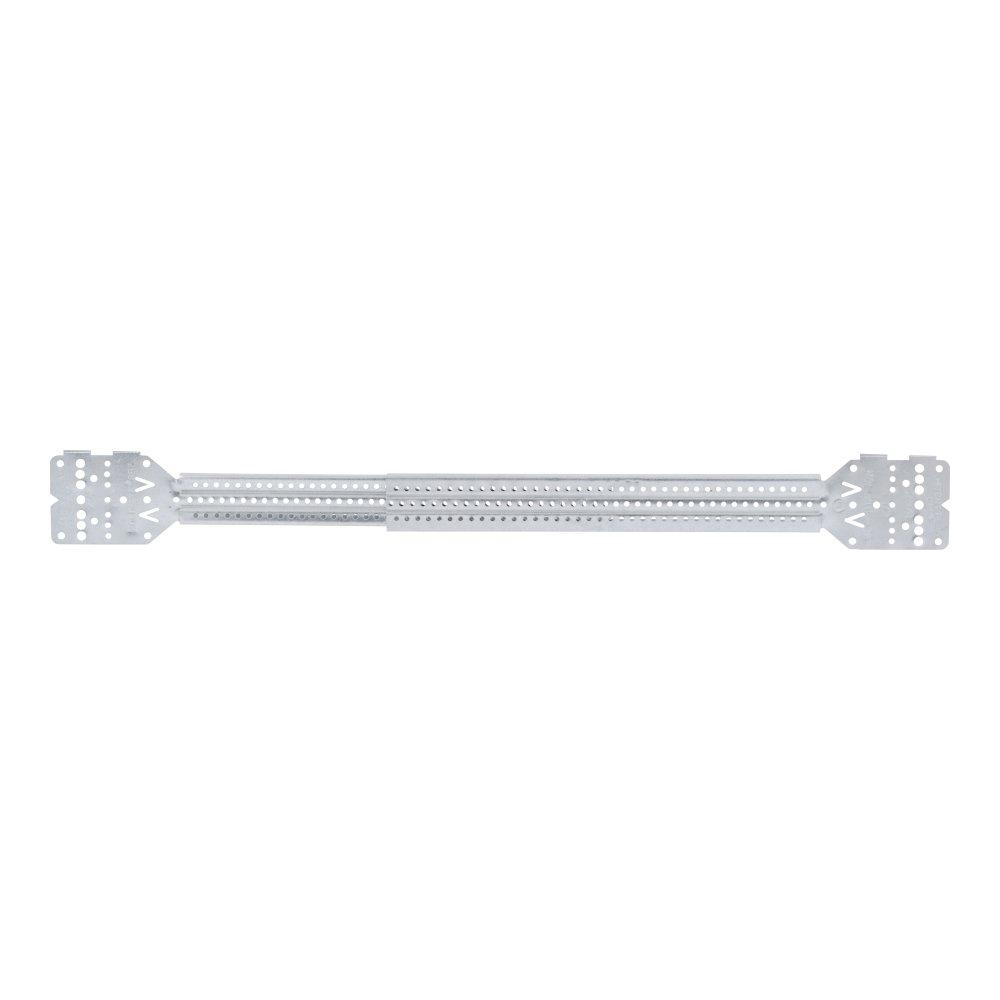 HoldRite&trade; Silver Galvanized Telescoping Bracket in Silver 
