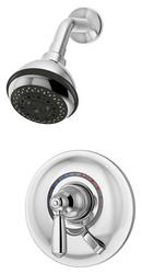 Two Handle Multi Function Shower Faucet in Polished Chrome (Trim Only)