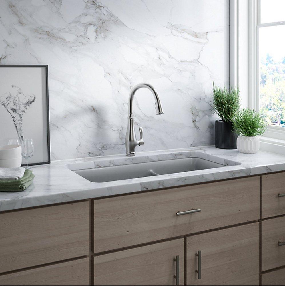 KOHLER Vibrant&reg; Brushed Nickel Drawer Pull 