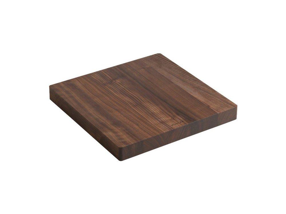 KOHLER Walnut Cutting Board for Stages Kitchen Sinks 