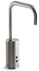 KOHLER Vibrant&reg; Stainless No Handle Deck Mount Service Faucet 