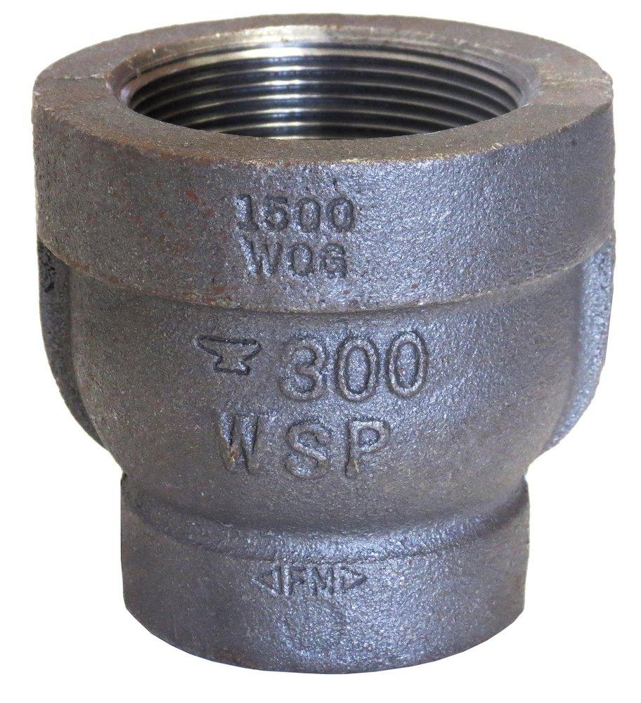 Black FNPT 300# Black Malleable Iron Reducing Coupling 