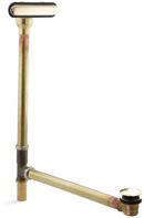 KOHLER Vibrant&reg; French Gold 23-1/16 in. Brass Toe-Tap Drain 