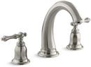 KOHLER Vibrant&reg; Brushed Nickel Two Handle Roman Tub Faucet 