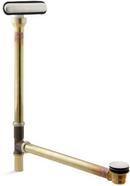 KOHLER Vibrant&reg; Brushed Nickel 23-1/16 in. Brass Toe-Tap Drain 