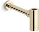 1-1/4 in. Brass Sink Trap in Vibrant® French Gold