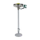 Haws&reg; Chrome Stainless Steel Pedestal Mount Bowl Eye/Face Wash 