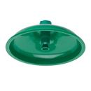 20 gpm Plastic Drench Showerhead with Flow Control in Green