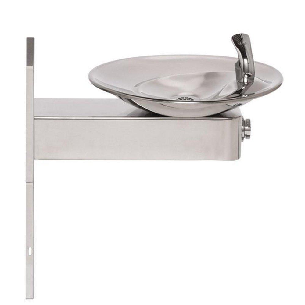 Haws&reg; Polished Stainless Barrier Free Wall Mount Fountain with Access Panel 