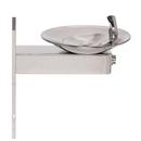 Haws&reg; Polished Stainless Barrier Free Wall Mount Fountain with Access Panel 
