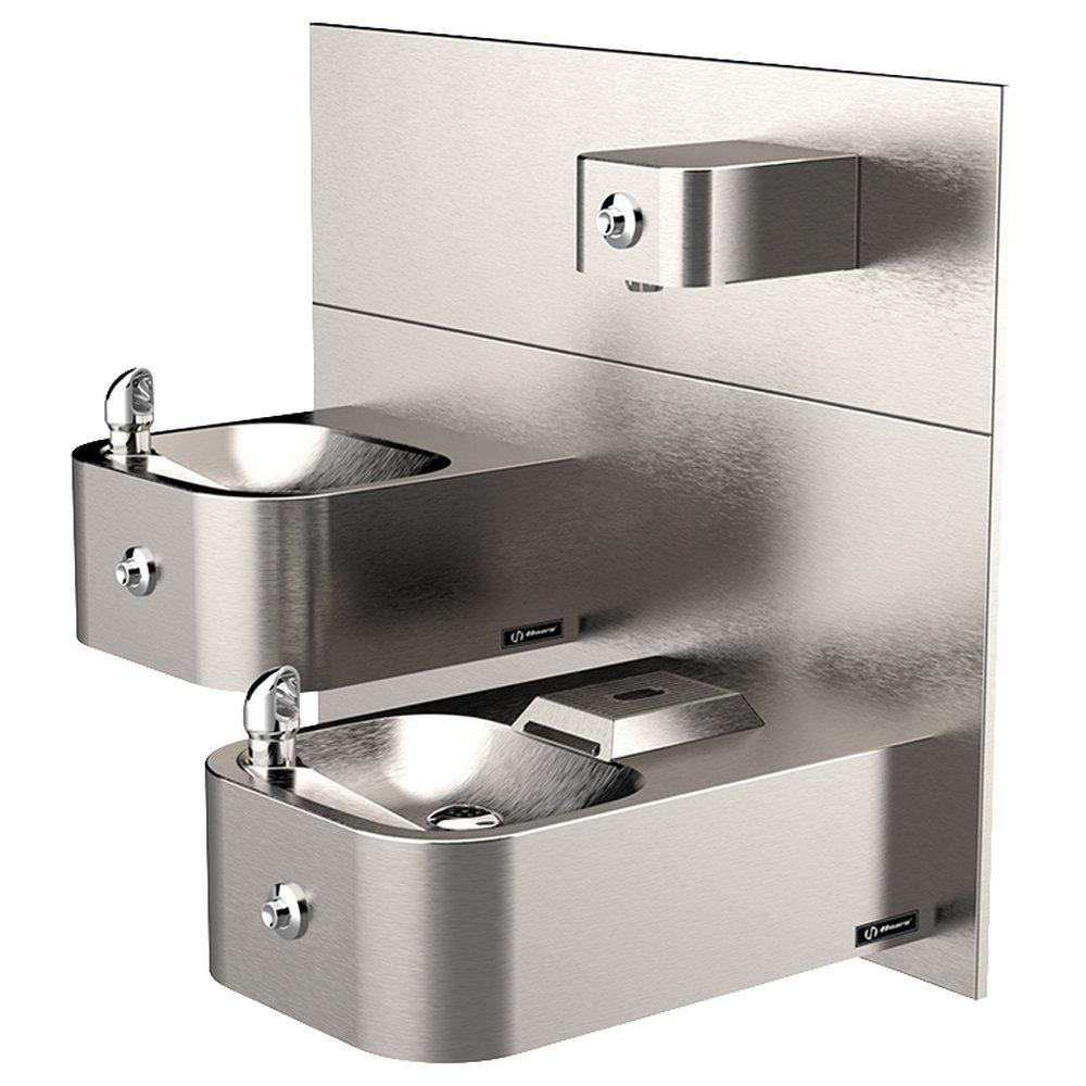 Haws® Satin Stainless Steel ADA Freeze Resistant Drink Fountain 