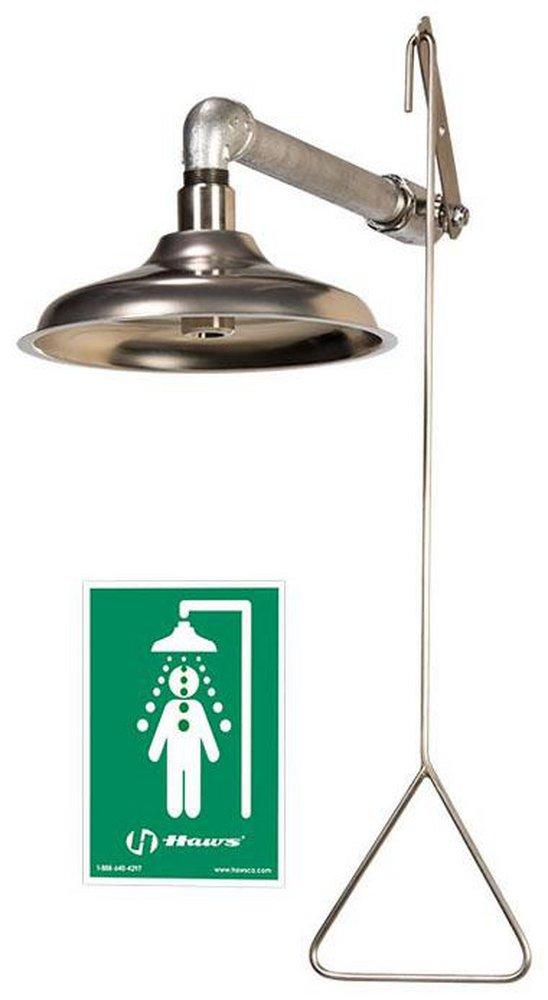 Haws&reg; Stainless Steel Emergency Drench Shower 