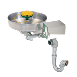1/2 in. Stainless Steel Wall Mount ADA Eye Wash Fountain