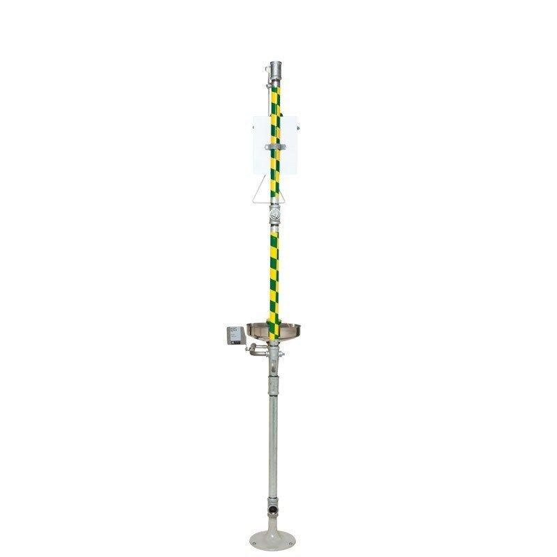 Haws&reg; Stainless Steel 20 gpm 1-1/4 in. NPT Pull Safety Shower 