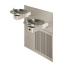Haws&reg; Satin Stainless Steel Drinking Fountain in Satin Stainless Steel 