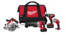 Milwaukee&reg; Black Cordless Reciprocating Saw 4 Tool Kit 