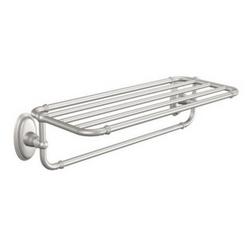 Towel Shelf in Brushed Nickel