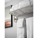 Moen Oil Rubbed Bronze 26-4/5 in. Stainless Steel and Zinc Bathroom Shelf 
