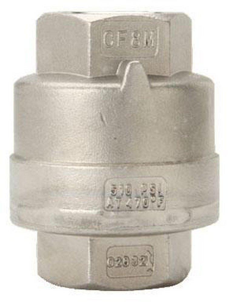 Watson McDaniel Stainless Steel NPT Check Valve 