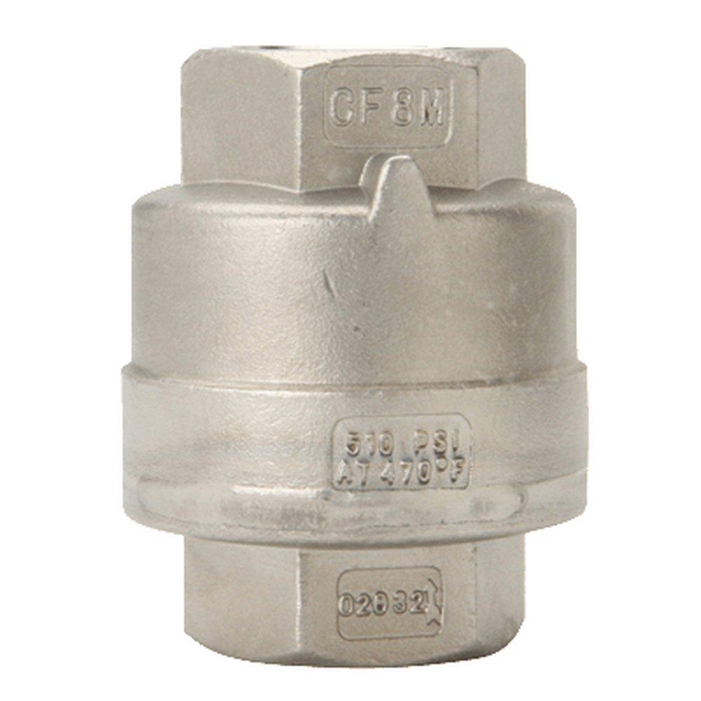 Watson McDaniel Stainless Steel NPT Check Valve 